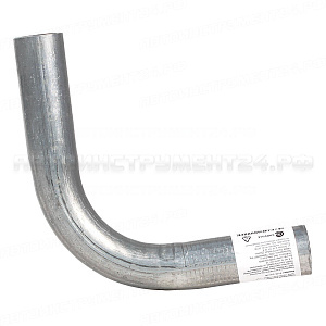 Труба с гибом d=40, угол 90 (нержавеющая алюминизированная сталь) TRIALLI, EMP 40A90
